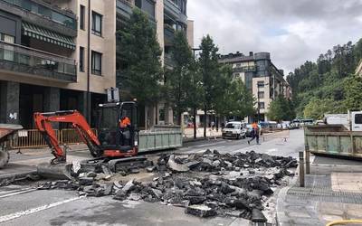 Trafikoan zein oinezkoetan eragingo dute hainbat lan egingo dituzte abuztuan