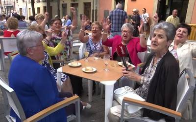 'Jazz & Fusion Musik' kale animazioak girotu du Andra Mari eguneko arratsaldea