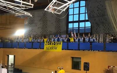 Irudietan: Historia egin dute Orioko emakumeek Euskotren Liga irabazita