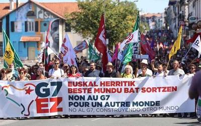 G7ko goi-bilera dela eta, larunbatean atxilotutako Baztango gaztea libre utzi dute
