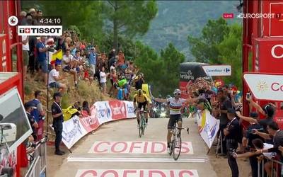 Valverdek irabazi du Mas de la Costan, eta Vuelta laukote baten esku geratu da