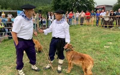 Gipuzkoak artzain txakur lehiaketa, argazkitan