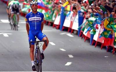 Philippe Gilbert-ek etapa dotorea irabazi du Bilbon, hamargarrena berarentzat itzuli handietan