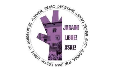Udala "sexu-erasorik gabeko festen alde"