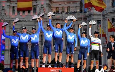 Imanol Erbitiren Movistar Team, Vueltako talderik onena