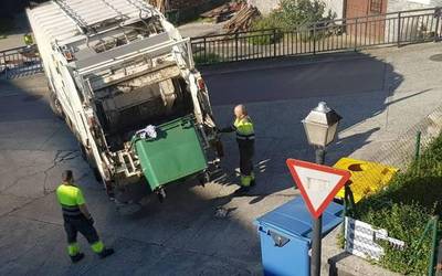 Hainbat arazo izan dituzte Mendialdea Mankomunitateko zabor-bilketa zerbitzuan
