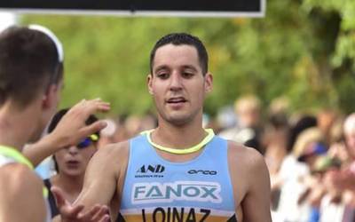 Iñaki Loinaz hirugarren, Zumaiako Triatloian