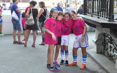 Aurten 650 haurrek parte hartu dute Beasain Football festan