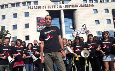 Desobedientzia iragarri du Imanol Salinas sindikalistak