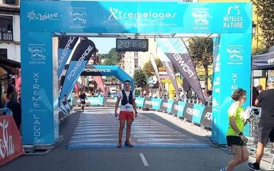 Oinatz Manterolak 4. postua eskuratu zuen Cangas de Onisen Sub-23 kategorian