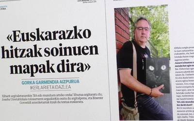 Ane Iturria mendi lasterkaria eta Iker Garmendia  ikerlari eta idazlea izango dira astekariko protagonistak