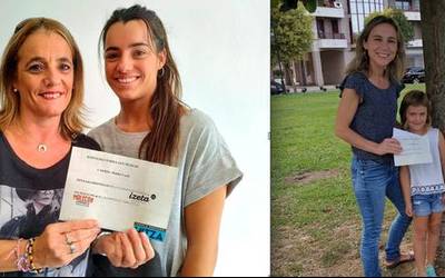 Maider Loidik eta Leire Garatek irabazi dituzte Kontxako porrak
