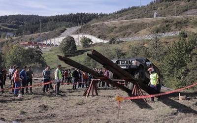 Ruben Ortiz eta Joanes Bazterrika izan dira 4x4 trialean onenak