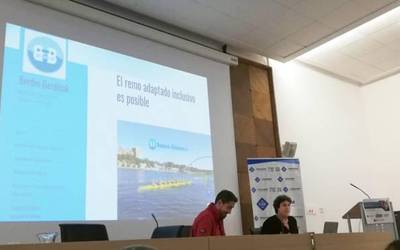 Alicia Figueroak hitzaldia eman du Gipuzkoako kirol inklusiboaz, Mallorcan egindako Heziketa Fisikoko Nazioarteko Kongresuan