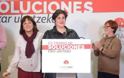 Maria Solana: “Argi ikusi dugu Nafarroan politika egiteko jasotzen dugula babesa, ez ordea Madrilera joateko”