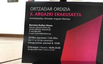 X. Argazki erakusketa estreinatu du Ortzadarrek Barrena kultur etxean