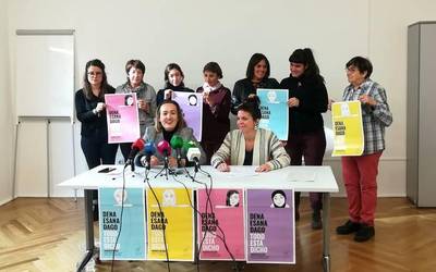 “Jarduteko unea” dela aldarrikatuko dute azaroaren 25eko manifestazioan