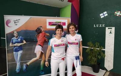Emakumeen Master Cup txapelketako lehen mailako finalerdirako txartela lortu du Iera Agirre leitzarrak