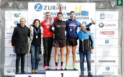 Jokin Muñoz elite mailan, Donostiako maratoian