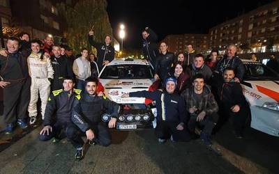 Joseba Beolak eta Joxelu Irazokik irabazi dute asfalto gaineko Nafarroako rally txapelketa