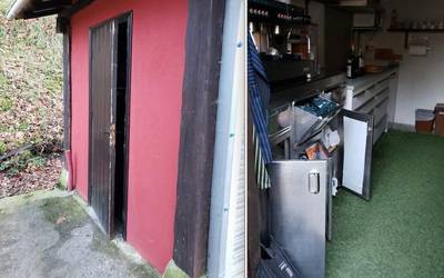 Lapurretan egin dute, ostera ere, Eztalako tabernan
