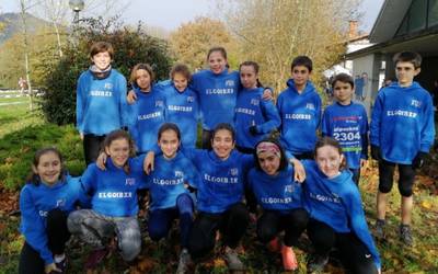 Mintxetako atleta gazteak podiumera igo dira Ordiziako Txindoki krosean