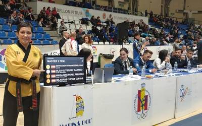 Olga Gutierrez Garrido bigarren Espainiako Taekwondo Txapelketan