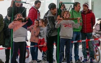 Herri kiroletan trebatu ziren dozenaka ume ostiralean