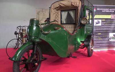 1895. urteko kotxe elektrikoa protagonista Beasaingo Motor Asteburuan