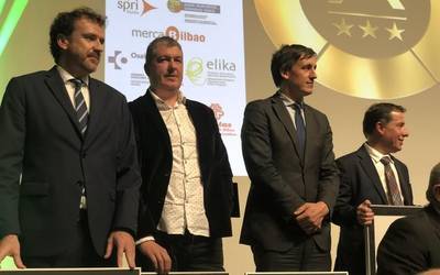 'Zilarrezko A' Kudeaketa Aurreratua saria jaso du gaur Goienak