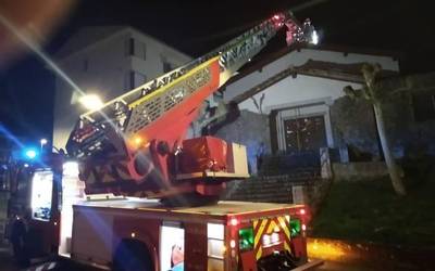 Arazoak eragin ditu haizeak Nafarroako hainbat tokitan