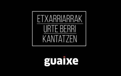 Etxarriarrak "Urte berri" kantatzen