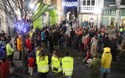 Foru plazak ere hartu zuen San Silbestre lasterketa