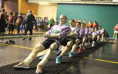 Azkoitian jokatu den Euskal Herriko goma gaineko txapelketako lehen jardunaldia, irudietan