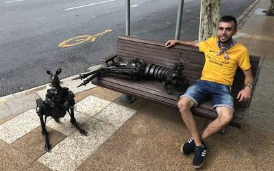 Asier Arregi: "Australiako esperientzia bikaina ari da izaten"