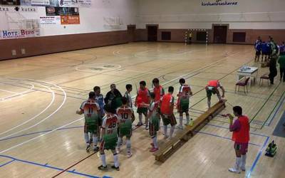 'Harmailatik' kronika: Eskoriatza-Batzarre, areto futbola