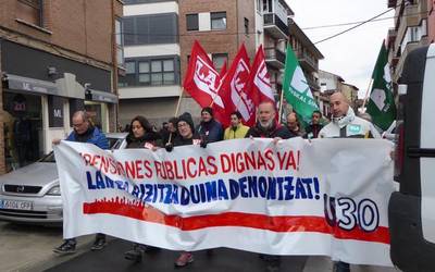 Greba Orokorra: Altsasuko goizeko manifestazioa