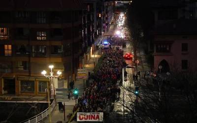 Zumaia gelditu dute herritarrek, baldintza hobeagoen alde