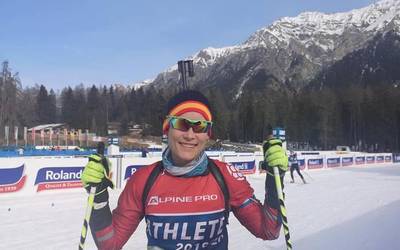 Olga Garziandiak ezin izan zuen Biatloi Mundiala despeditu