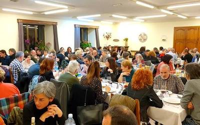 Ibai-artek afari bat antolatu zuen San Valentin ospatzeko