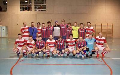 Areto-futboleko derbia jokatuko dute Gure Txokoak eta Aurrerak ortziralean Beran
