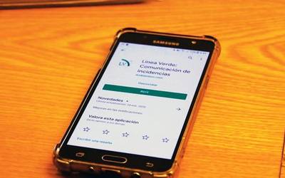Tamaina handiko trasteei buruzko abisuak uzteko “Linea Verde” aplikazioa erabiliko du Aiarako Kuadrillak