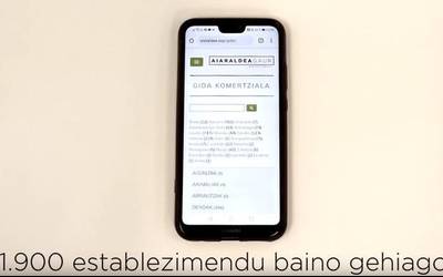 Aiaraldeko Gida Komertziala eskura, 1.900 kontaktu baino gehiagorekin