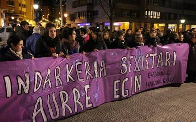 Adin txikiko emakume batek sexu erasoa salatu du Bilbon