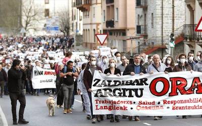 Eguenerako manifestazioa deitu dute Elgoibarren, 'Zaldibar argitu, orain!' leloa hartuta