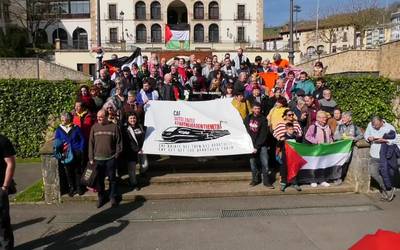 Jerusalemgo Tren Arinaren proiektutik ateratzeko eskatu diote CAFi agerraldi batean