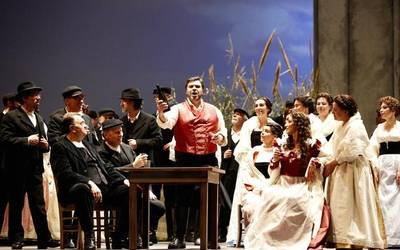 'Cavalleria Rusticana' opera bertan behera gelditu da