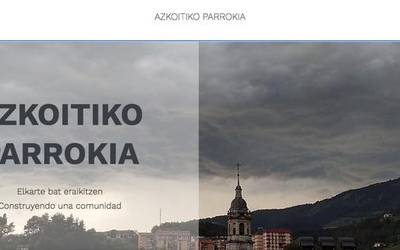 Azkoitiko parrokiak webgunea jarri du martxan
