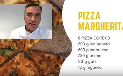 Pizza etxean egiteko errezeta