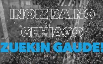 [BIDEOA] Durangaldeko musikari ugari batu ditu Sarek elkartasun bideo batean